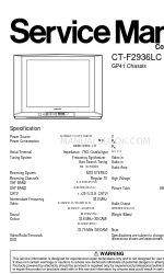 Panasonic CT-F2936LC Service Manual