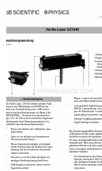 3B SCIENTIFIC PHYSICS U21840 Handmatig