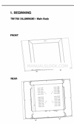 3B Technology TM1700 Manual del usuario