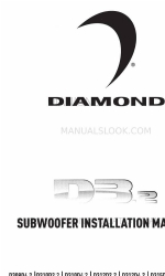 Diamond Audio Technologies D310D2.2 Instrukcja instalacji