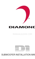 Diamond Audio Technology D112 Manuale di installazione