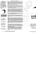 Diamond Audio Technology M6 10D4 Owner's Manual