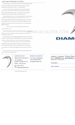 Diamond Audio Technology D61000.1 Instrukcja obsługi