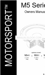 Diamond Audio Technology M541 Manuale d'uso