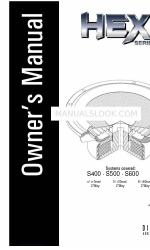 Diamond Audio Technology S600 Manual del usuario