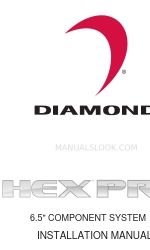 Diamond Audio Technology Hex Pro HP650 Руководство по установке