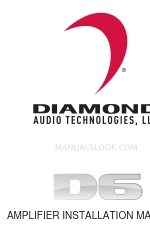 Diamond Audio Technology D6 1200.1 Installation Manual