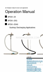 AQUASYSTEM APDX1-25 操作マニュアル