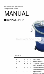 AQUASYSTEM APPQO-HP2 Manual