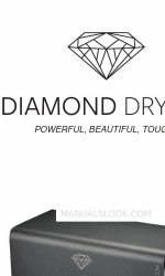 DIAMOND DRYERS HD-D380BLK Operating Instructions And Parts Manual