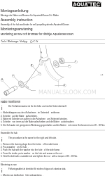 Aquatec OCEAN Assembly Instruction