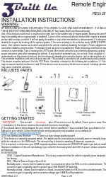 3Built RES126VX Instrucciones de instalación