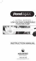 Aquatec PONDMAX PL1000 Gebrauchsanweisung