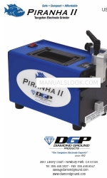 Diamond Ground Products PIRANHA II Manuel de l'utilisateur