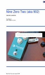 Diamond Guitar Pedals 902 Manual del usuario