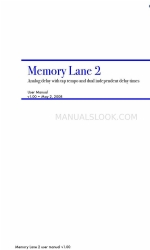 Diamond Guitar Pedals Memory Lane 2 Manuale d'uso