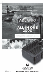 Aquatec AquaPro All in One 2000 Manual de instrucciones