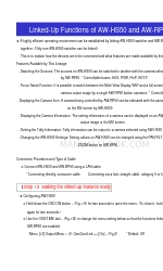 Panasonic AW-HS50 Series Manuel de démarrage rapide