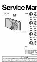 Panasonic DMC FS7P - Lumix Digital Camera Manual de servicio