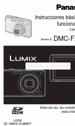 Panasonic DMC FX10 - Lumix Digital Camera (Inglês) Instruções básicas de funcionamento