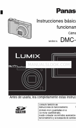 Panasonic DMC ZR1R - Lumix Digital Camera (Англійська) Основні інструкції з експлуатації