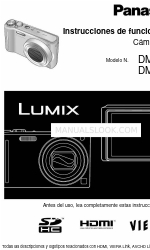 Panasonic DMC ZS1S - Lumix Digital Camera (Spanish) Instrucciones De Funcionamiento