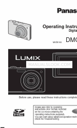 Panasonic DMC-F2K Basic Operating Instructions Manual