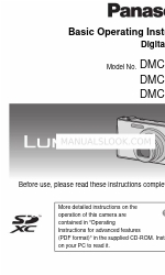 Panasonic DMC-FH25A Basic Operating Instructions Manual