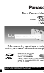 Panasonic DMC-FP7K Manual básico del propietario