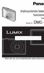 Panasonic DMC-FS20S - Lumix Digital Camera (Spanish) Instrucciones De Funcionamiento