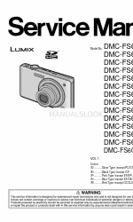 Panasonic DMC-FS6P Manuale di servizio