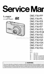 Panasonic DMC-FX07EB Manual de serviço