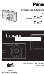 Panasonic DMC-FX12K - Lumix Digital Camera Petunjuk Pengoperasian (Bahasa Inggris)