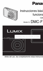 Panasonic DMC-FX580S - Lumix Digital Camera (anglais) Basic Operating Instructions