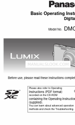 Panasonic DMC-FX68 Panduan Petunjuk Pengoperasian Dasar