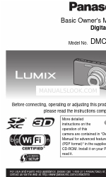 Panasonic DMC-FX90K Basic Owner's Manual