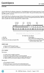 HP 10GbE Pass-Thru Module Quickspecs