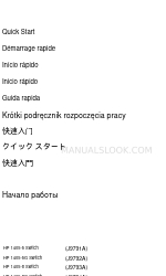 HP 1405-5G Краткое руководство по эксплуатации