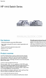 HP 1910-8-PoE+ Datenblatt