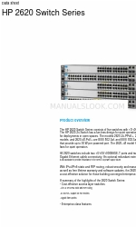 HP 2620-24-PPoE+ Especificações