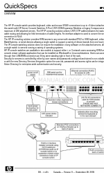 HP 262586-B21 - IP Console Switch 3x1x16 KVM Quickspecs