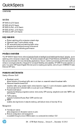 HP 3600-48-PoE+ v2 EI Spécifications