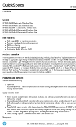 HP 5500-24G-SFP EI TAA Especificações