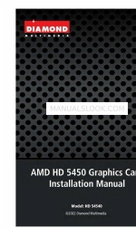 Diamond Multimedia AMD HD 5450 Manuel d'installation