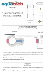 AQUATECH RAPID/X6 Installation Manual