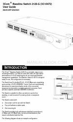 3Com 2126-G - Baseline Switch Gebruikershandleiding