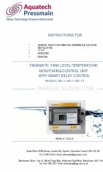 Aquatech Pressmain MG-T Manuel d'instructions