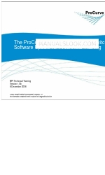 HP ProCurve 5400zl Series Actualización de software Npi Technical Training