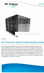 HP ProCurve 5406zl Intelligent Edge Информационный лист