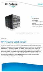 HP ProCurve 8212zl Series Datenblatt